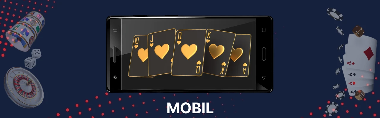 Live casino spill på mobil