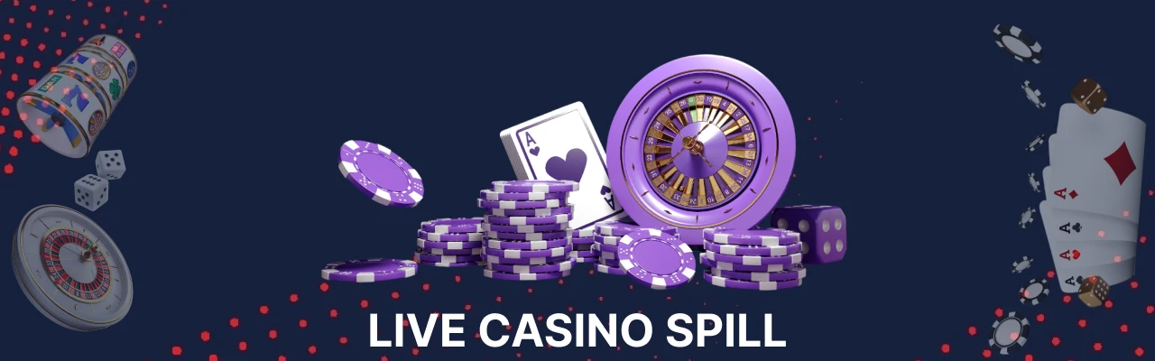 Live casino spill