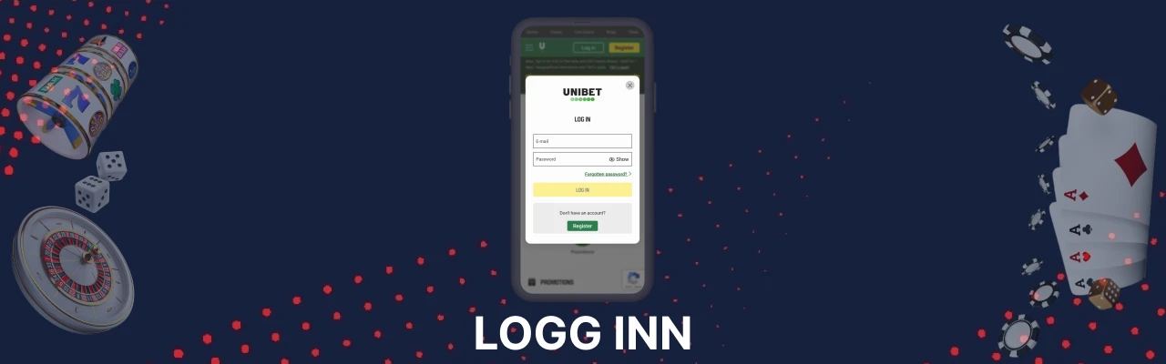 Unibet logg inn vilkar og krav