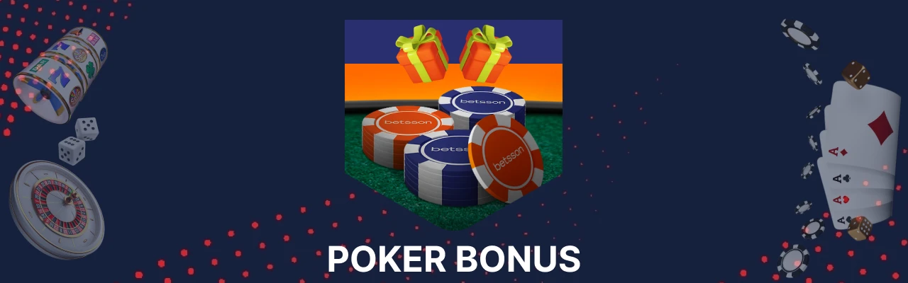 Betsson poker bonus