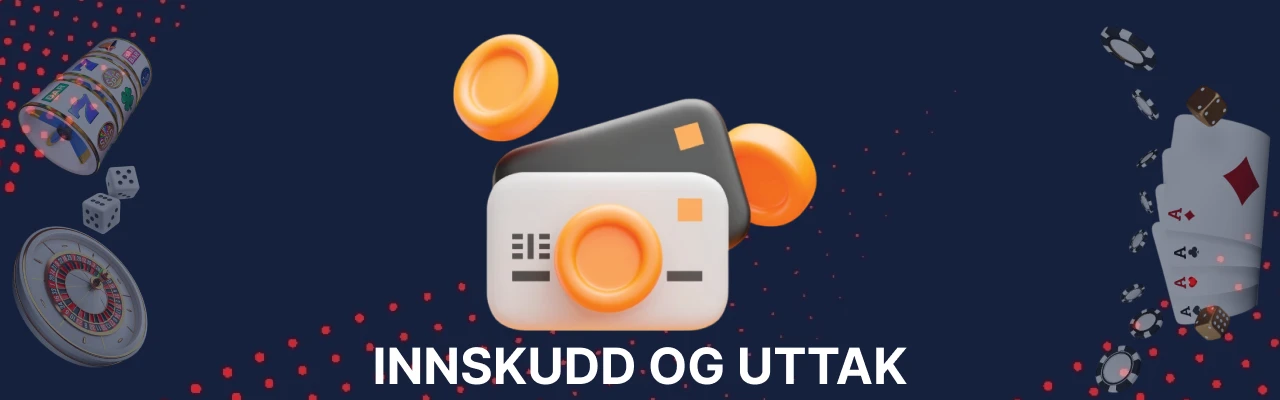 Innskudd og uttak hos nordicbet