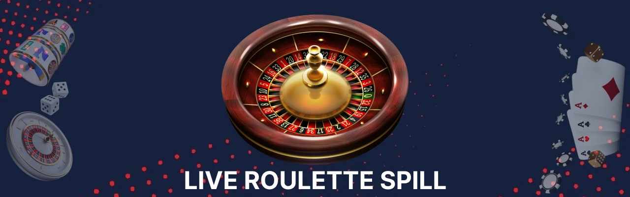 Live roulette spill