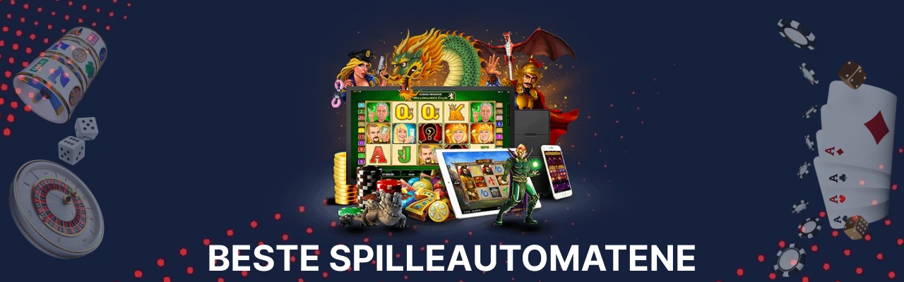 Spilleautomatene tilbudt av ledende leverandorer