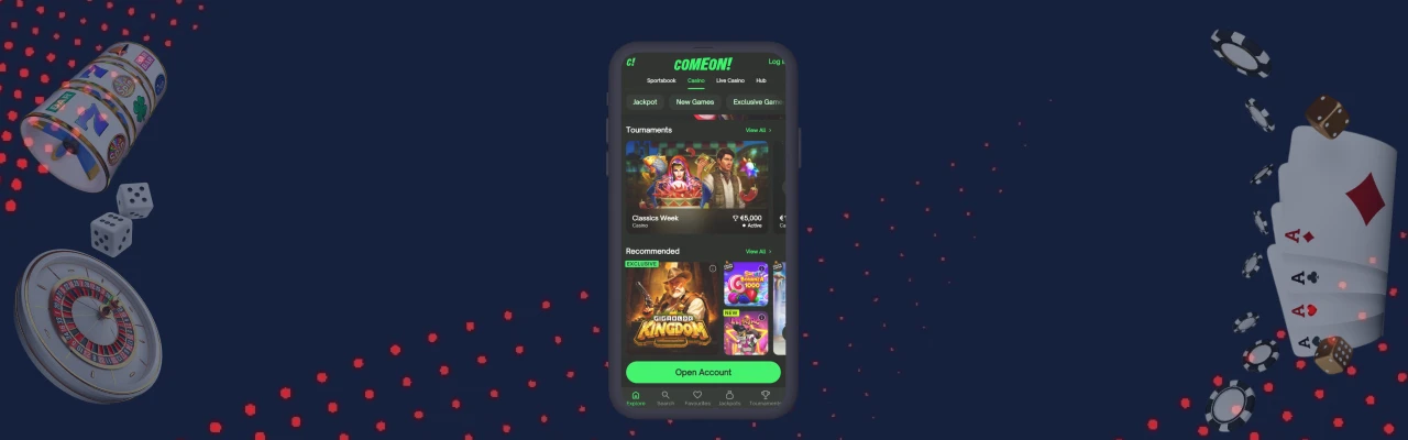 Comeon norsk casino
