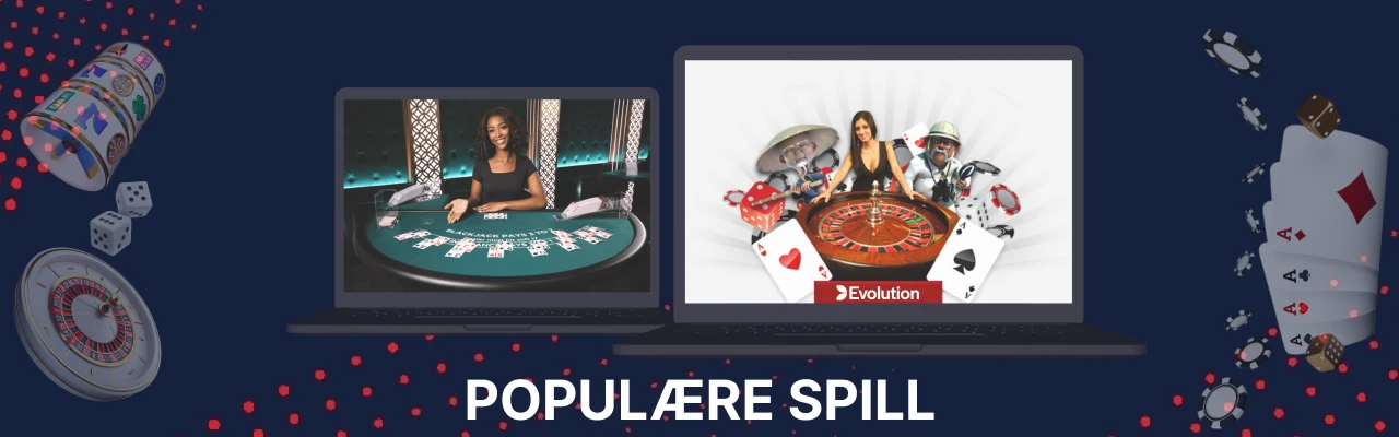 Evolution gaming populære spill