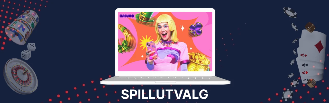 Spillutvalg hos casumo