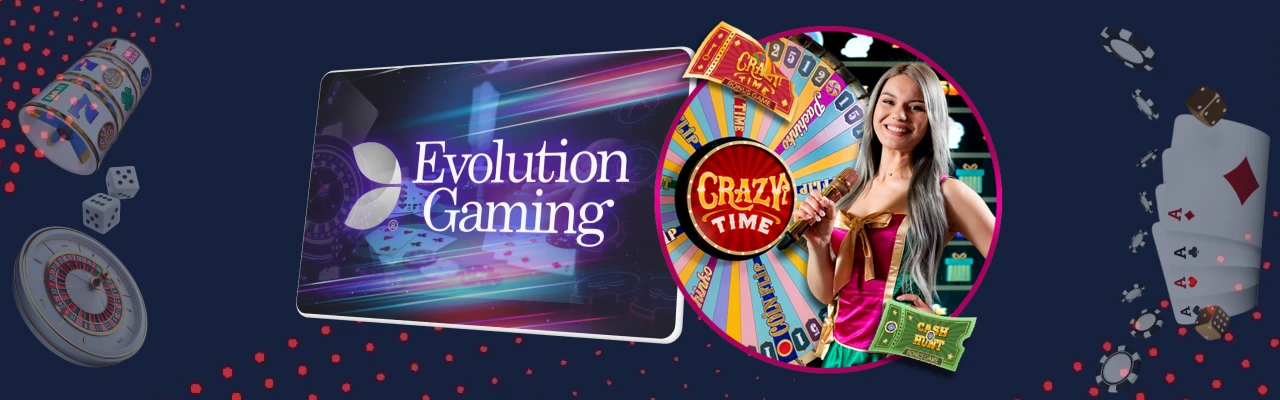 Spillutvalg hos evolution gaming casinos