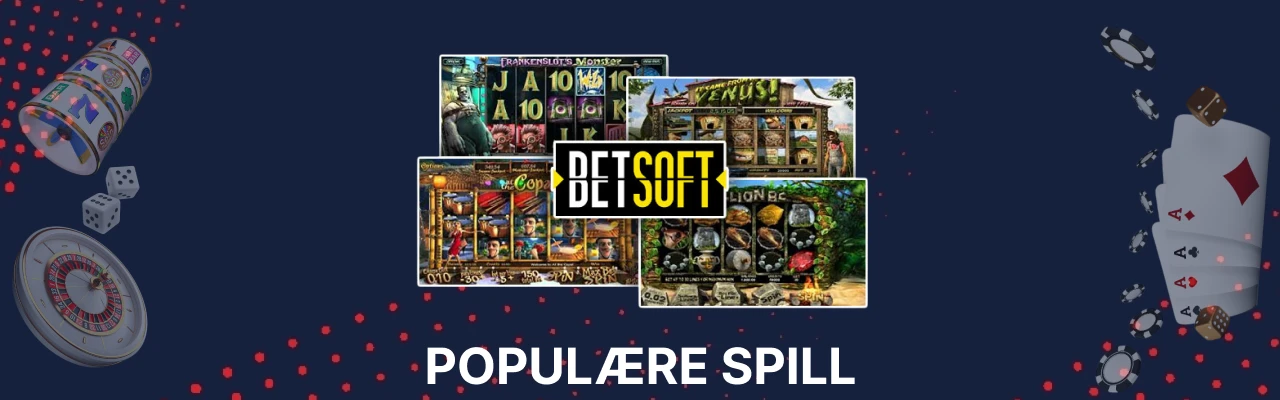 Betsoft populære spill