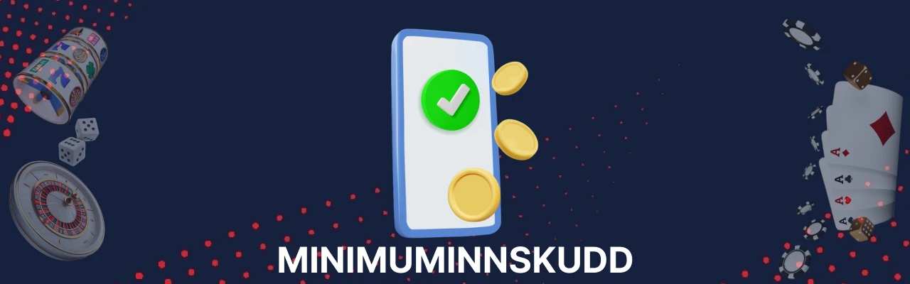 Minimuminnskudd pa casino med paypal