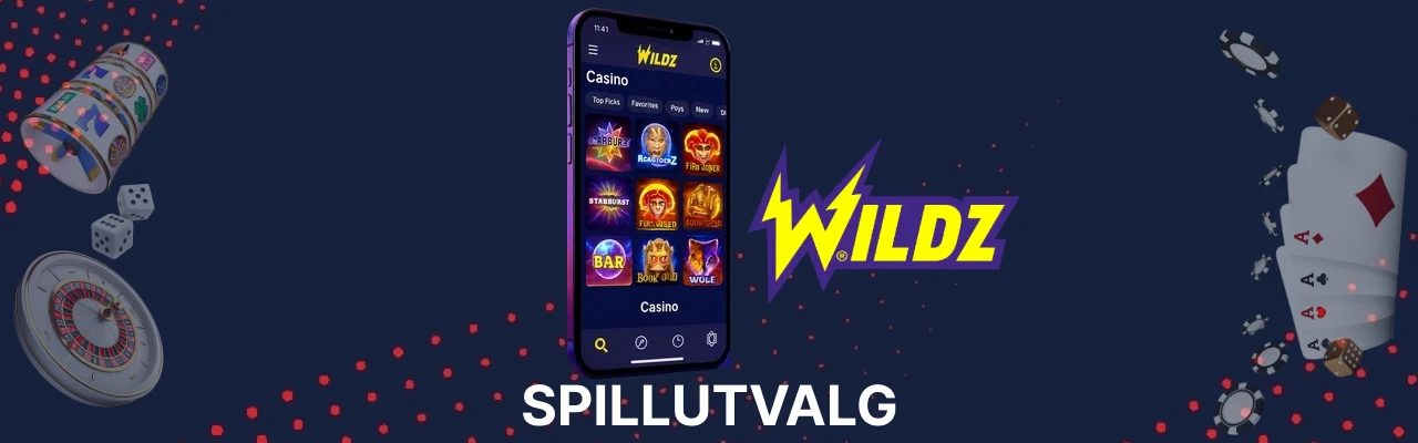 Spillutvalg hos wildz casino