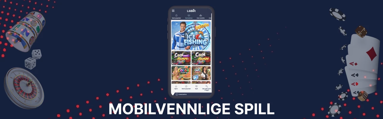 Lilibet mobil casino norge