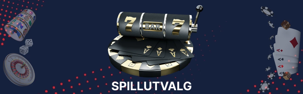 Spillutvalg hos casino friday