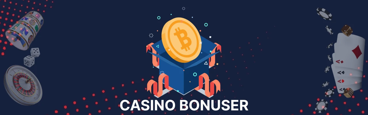Kryptovaluta casino bonuser