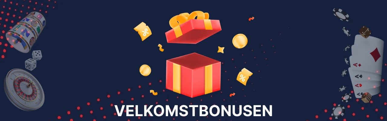 Beste casino velkomstbonusen