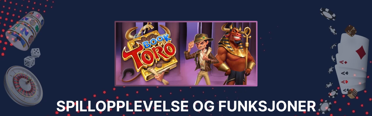 Funksjoner for book of toro