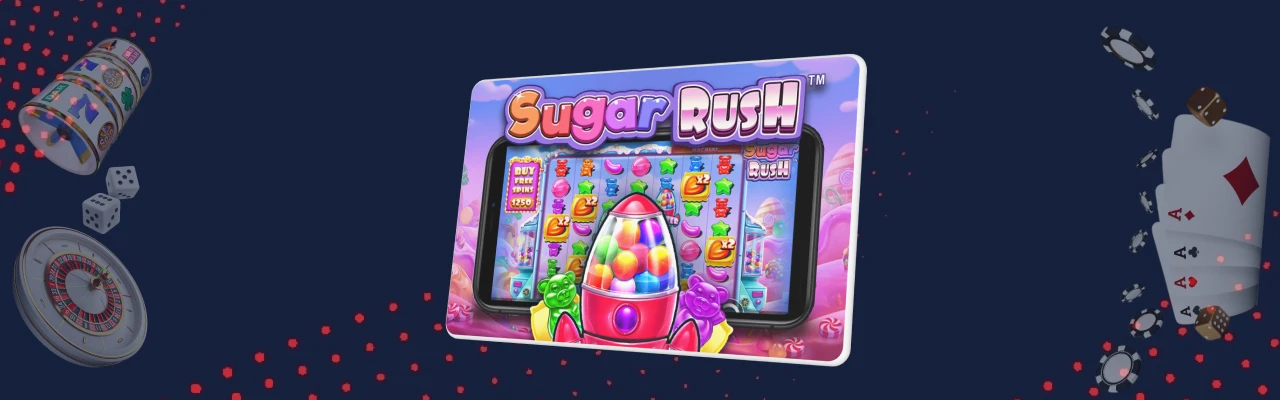 Funksjoner for spilleautomaten sugar rush