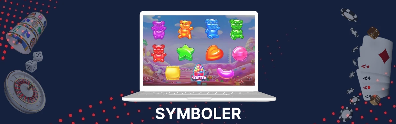 Symboler pa spilleautomaten sugar rush