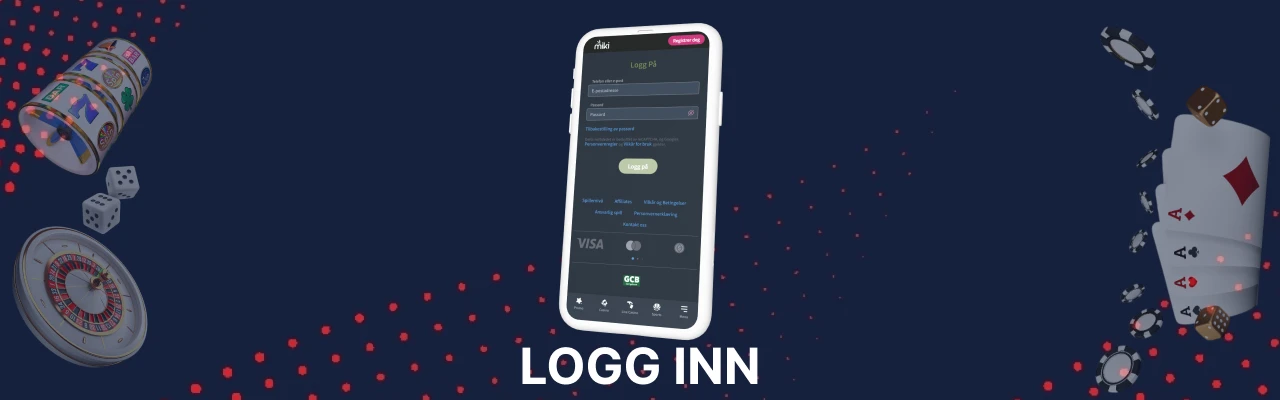 Sikre logg inn tips hos miki casino