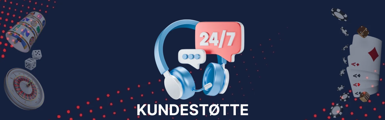 Kundestøtte på norske casinoer