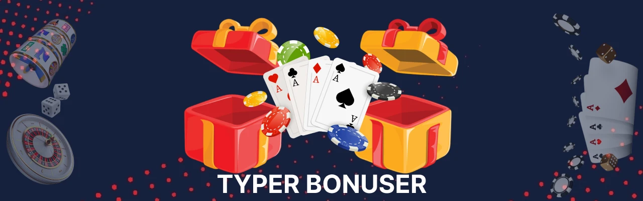 Typer bonuser i online casino