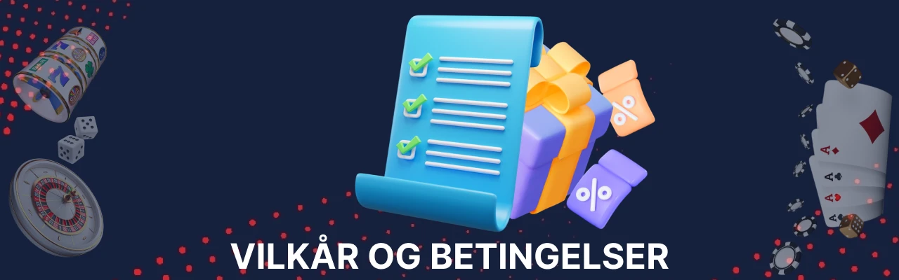 Vilkår og betingelser for bonuser